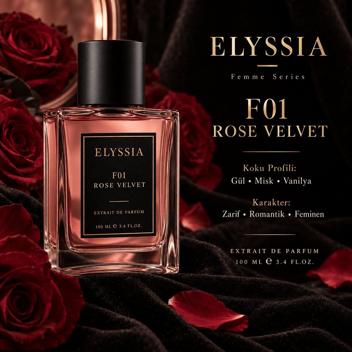 Elyssia - F01 Rose Velvet - Elyssia