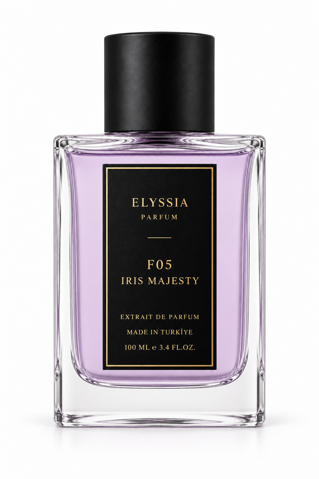 Elyssia F05 IRIS MAJESTY arka şişe görünümü