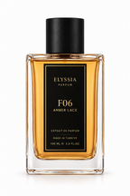 Elyssia F06 AMBER LACE arka şişe görünümü