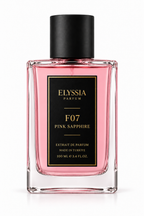 Elyssia F07 PINK SAPPHIRE arka şişe görünümü