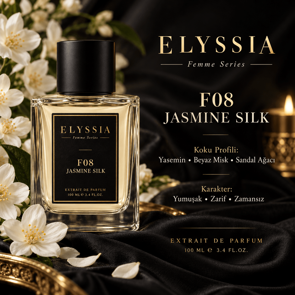 Elyssia - F08 Jasmine Silk - Elyssia