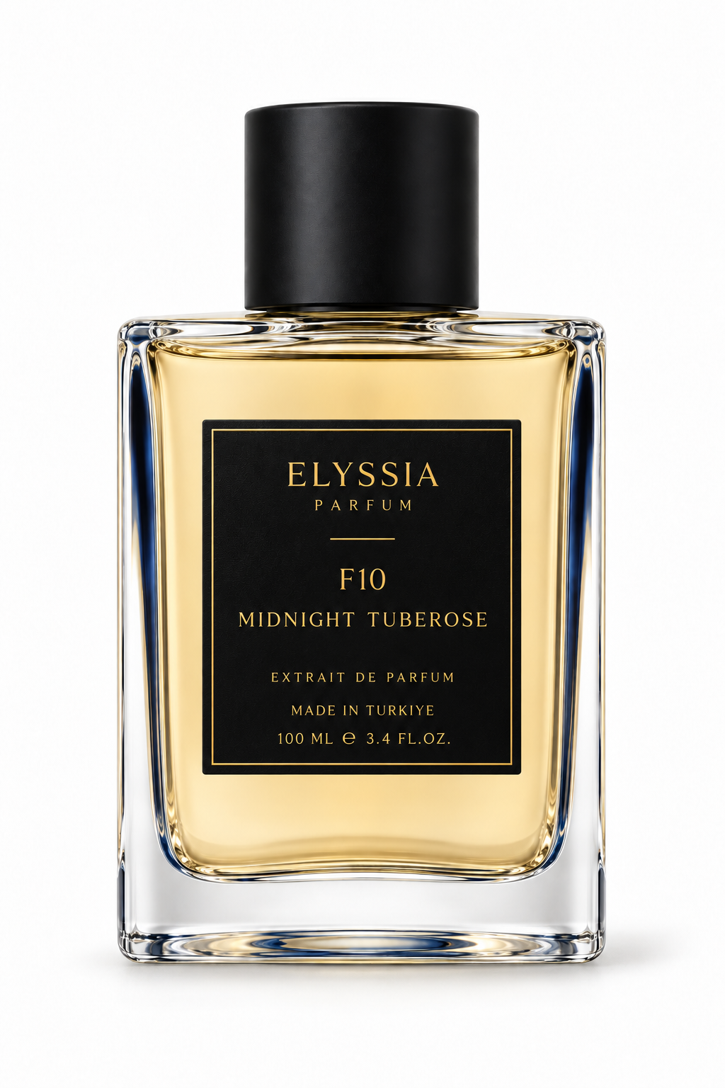 Elyssia F10 MIDNIGHT TUBEROSE arka şişe görünümü