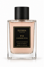 Elyssia F13 CASHMERE PETAL arka şişe görünümü
