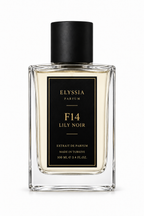 Elyssia F14 LILY NOIR arka şişe görünümü