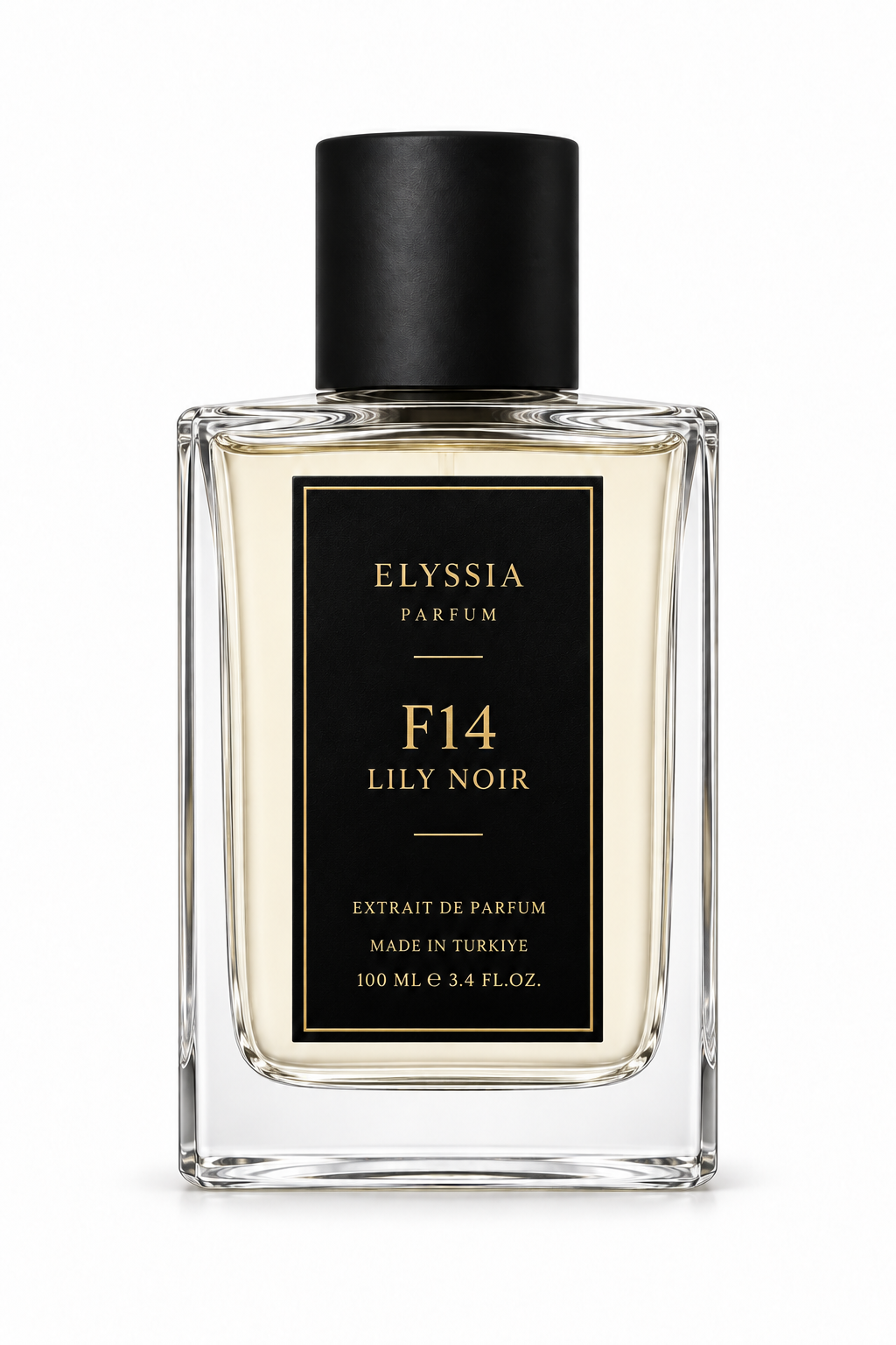 Elyssia F14 LILY NOIR arka şişe görünümü