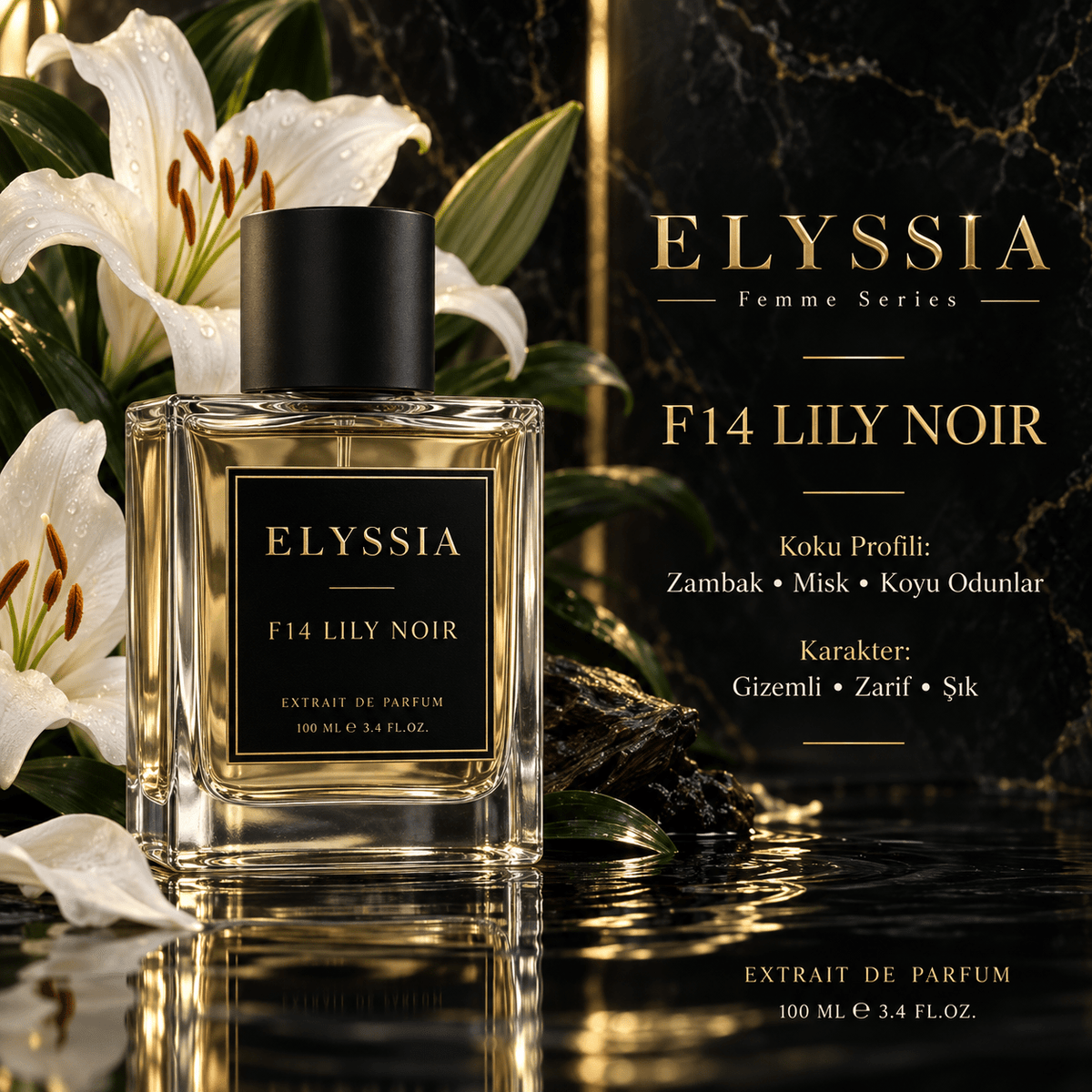 Elyssia - F14 Lily Noir - Elyssia