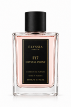 Elyssia F17 CRYSTAL PEONY arka şişe görünümü