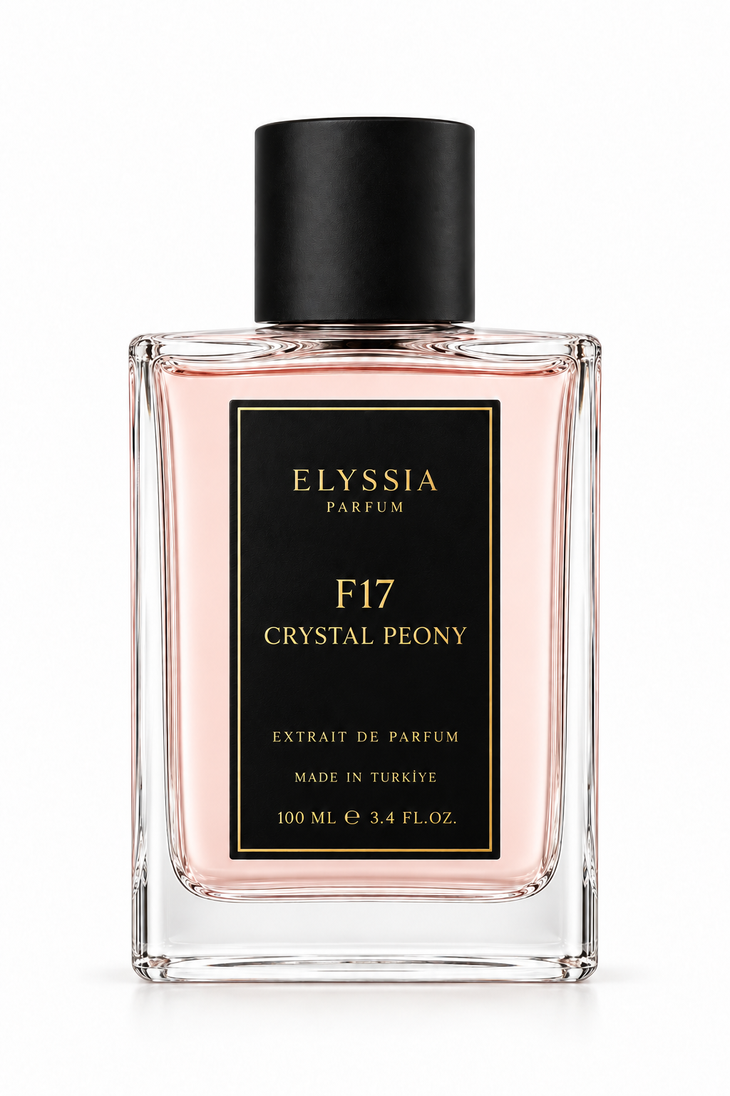 Elyssia F17 CRYSTAL PEONY arka şişe görünümü