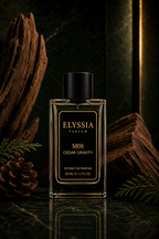 Elyssia - M08 Cedar Gravity 50 ml parfüm şişesi