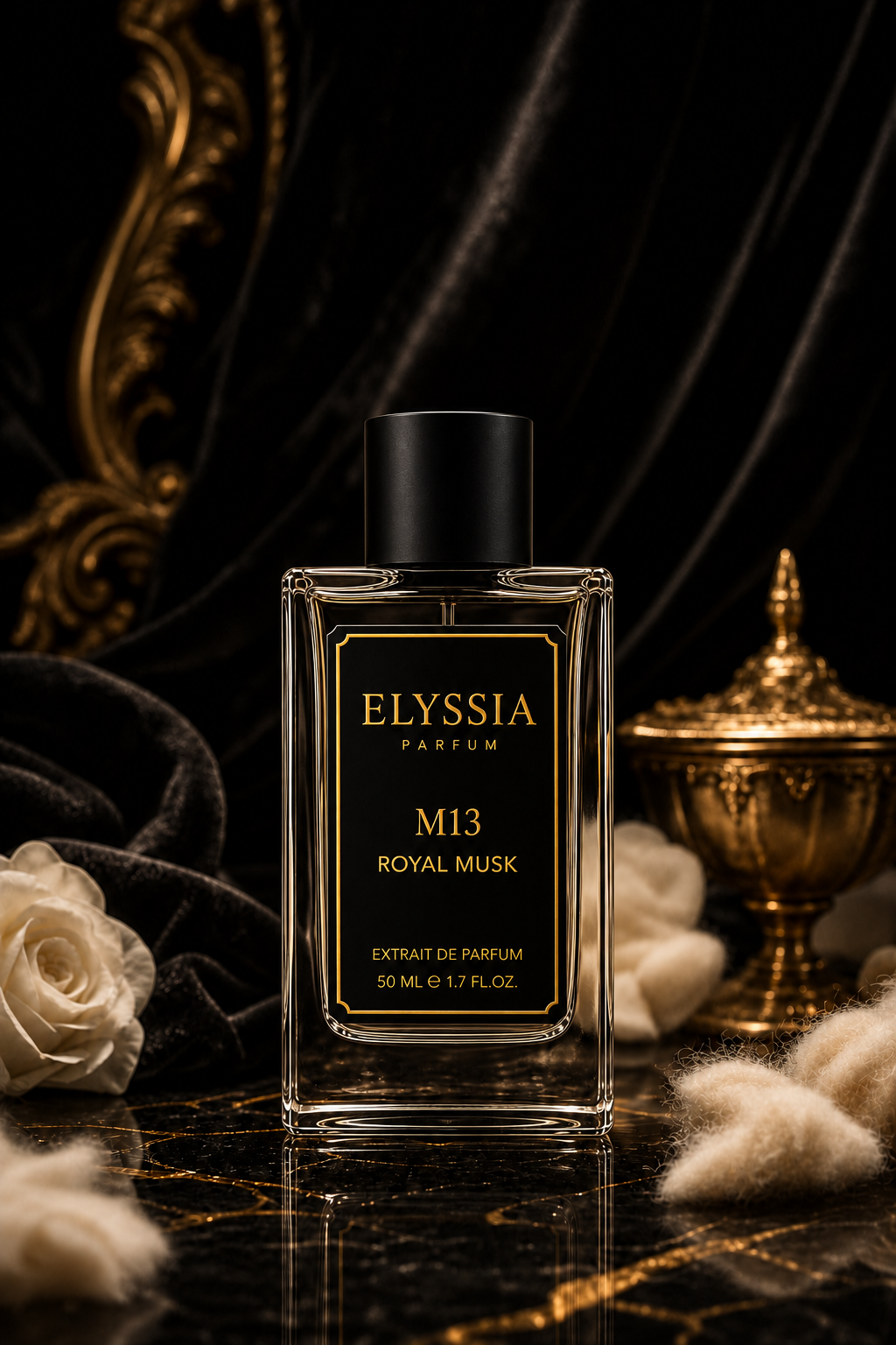 Elyssia - M13 Royal Musk 50 ml parfüm şişesi