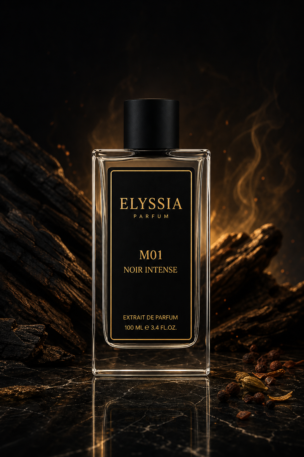 Elyssia - M01 Yoğun Siyah